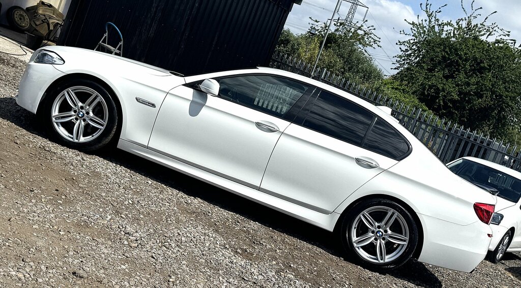 BMW 5 Series 3.0 535I M Sport Steptronic Euro 5 S S White #5