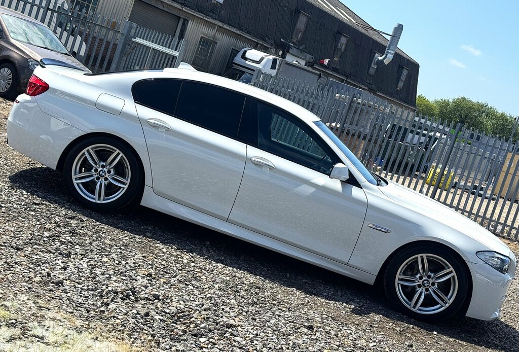 BMW 5 Series 3.0 535I M Sport Steptronic Euro 5 S S White #4