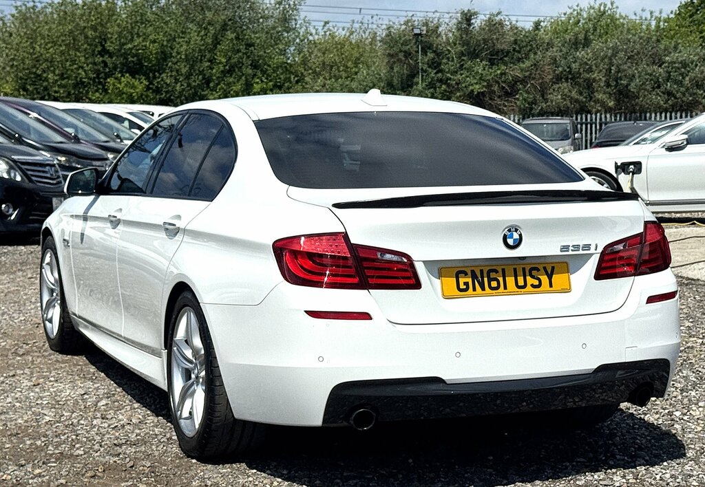 BMW 5 Series 3.0 535I M Sport Steptronic Euro 5 S S White #6