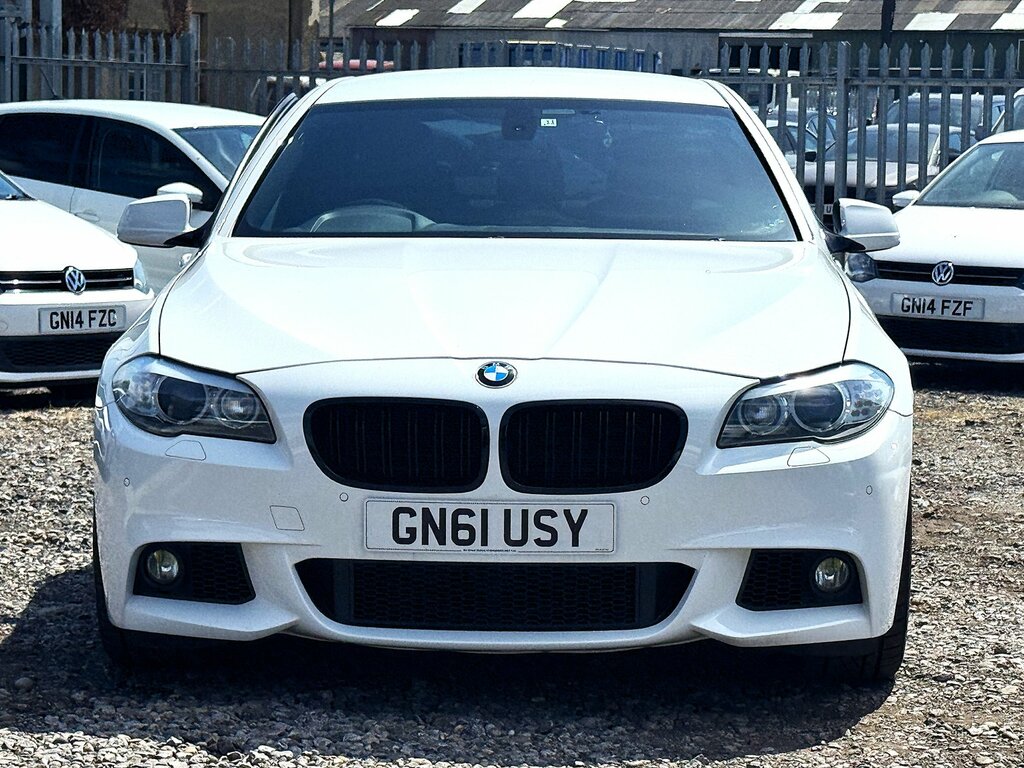 BMW 5 Series 3.0 535I M Sport Steptronic Euro 5 S S White #2