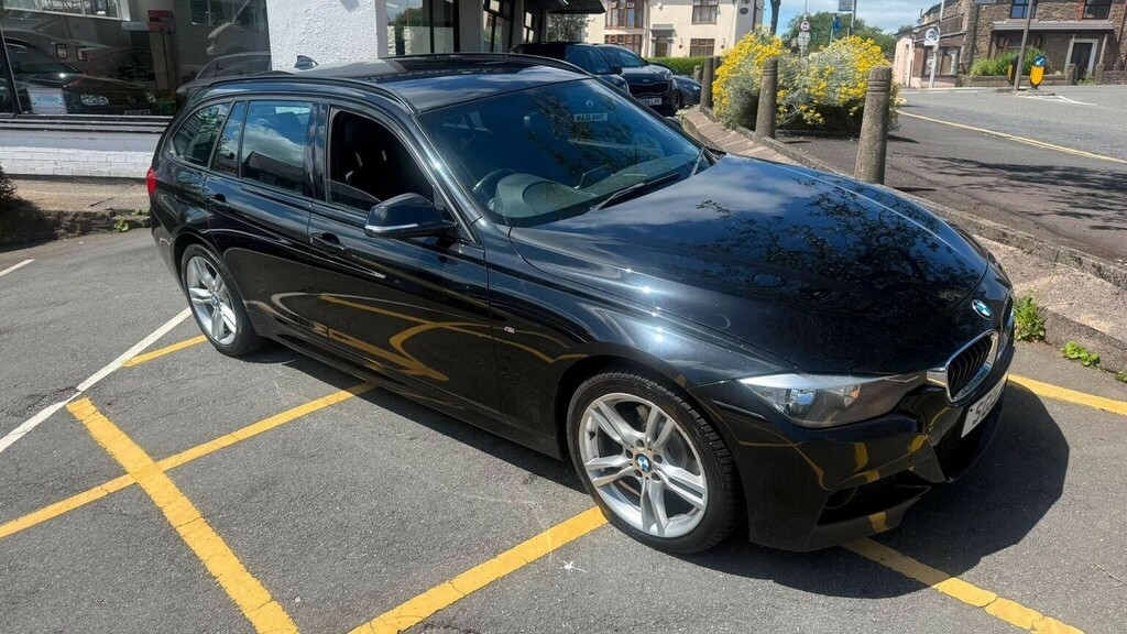 BMW 3 Series Estate 2.0 320D M Sport Touring Xdrive Euro 5 Ss Black #4