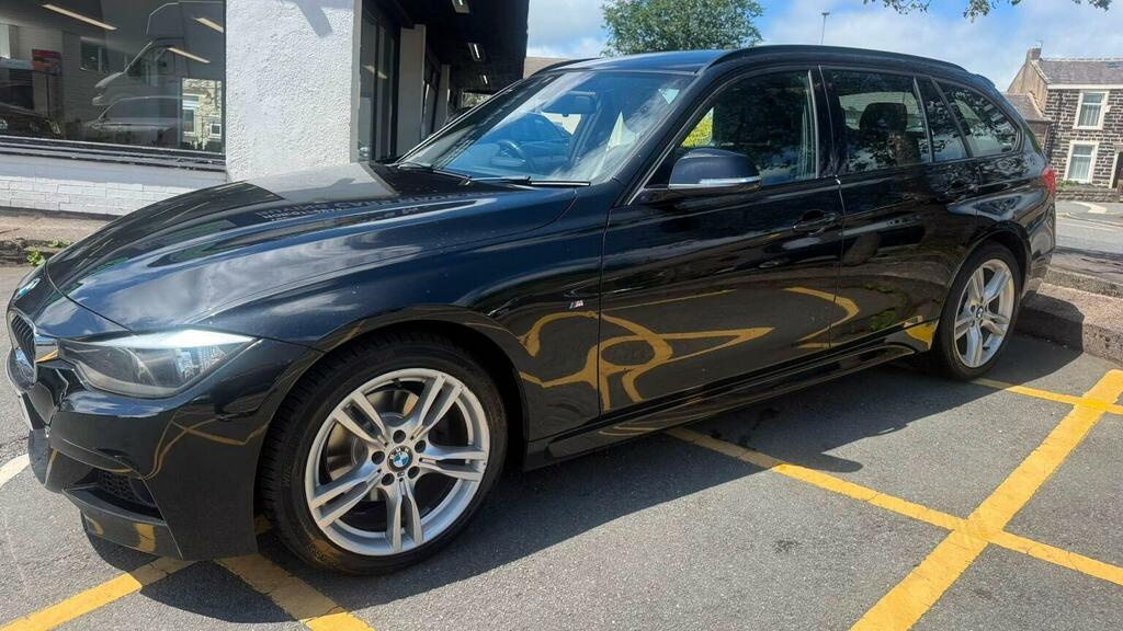BMW 3 Series Estate 2.0 320D M Sport Touring Xdrive Euro 5 Ss Black #3
