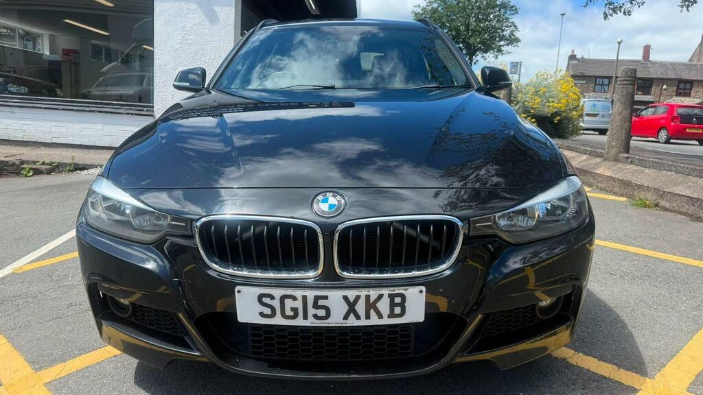 BMW 3 Series Estate 2.0 320D M Sport Touring Xdrive Euro 5 Ss Black #2