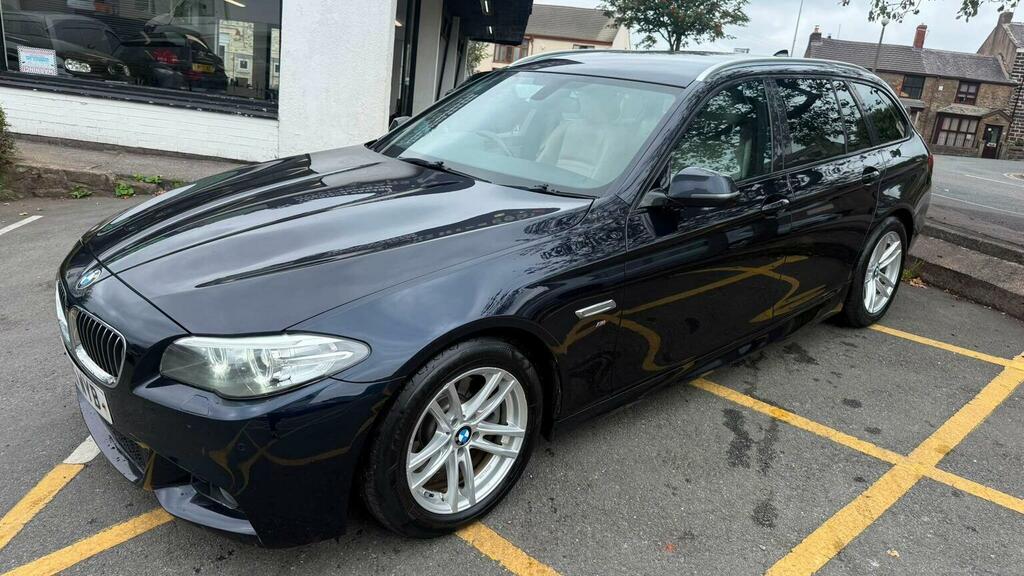 BMW 5 Series 2.0 520D M Sport Touring Euro 6 Ss Black #6