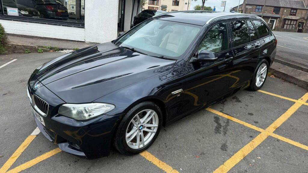 BMW 5 Series M Sport Blue #12