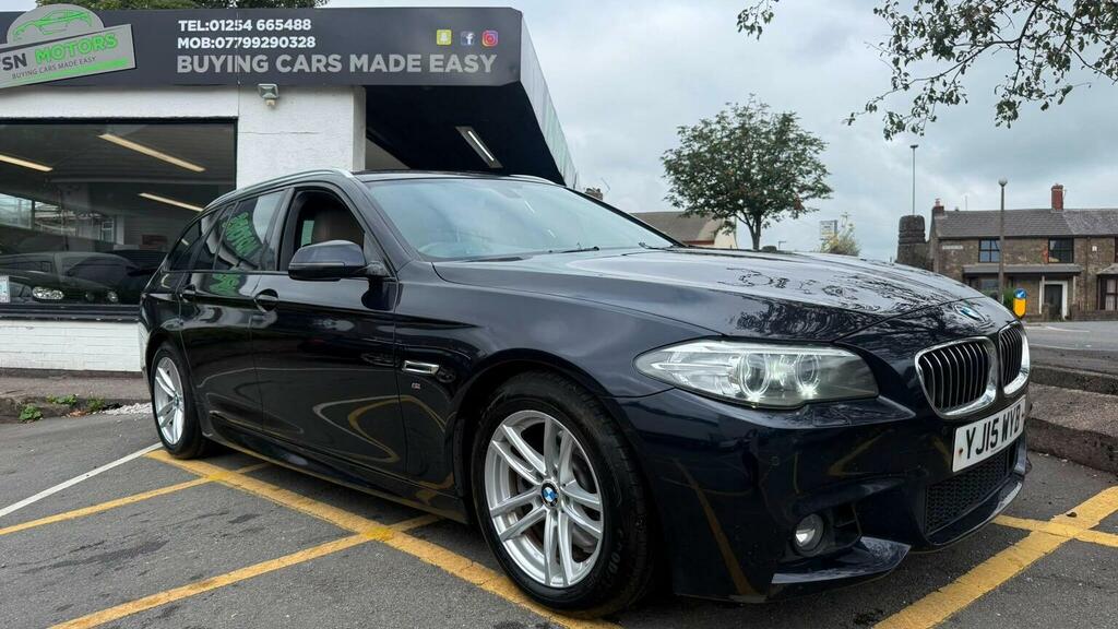BMW 5 Series M Sport Blue #7