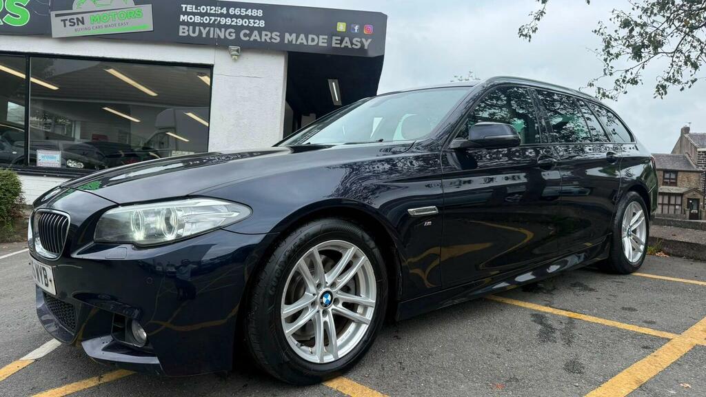 BMW 5 Series M Sport Blue #9