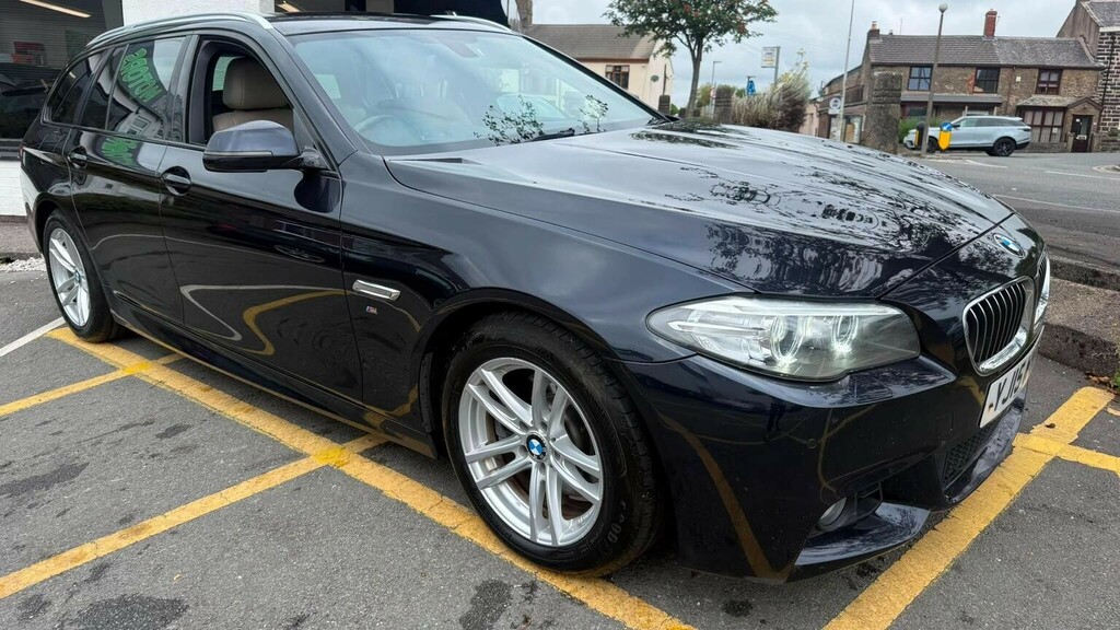 BMW 5 Series 2.0 520D M Sport Touring Euro 6 Ss Black