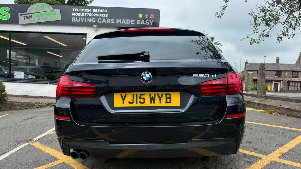 BMW 5 Series M Sport Blue #20