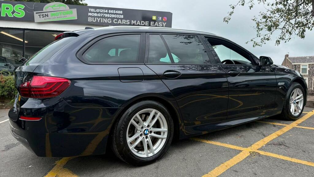 BMW 5 Series M Sport Blue #13