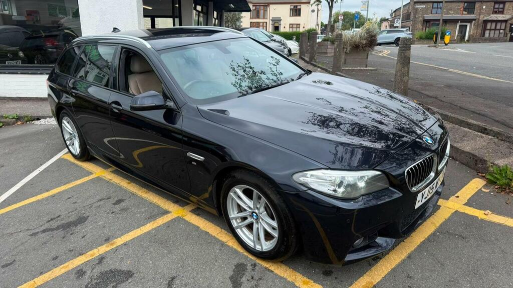 BMW 5 Series M Sport Blue #10