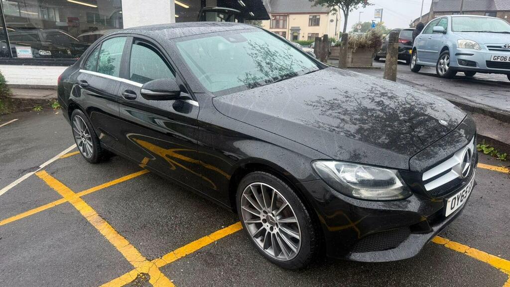 Mercedes-Benz C Class 2.1 C220d Se Euro 6 Ss Black #4