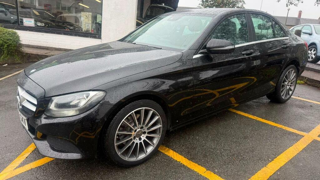 Mercedes-Benz C Class 2.1 C220d Se Euro 6 Ss Black #3