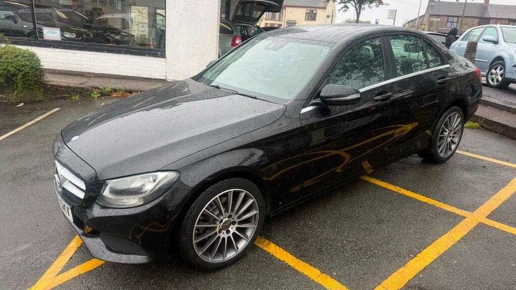 Mercedes-Benz C Class 2.1 C220d Se Euro 6 Ss Black #6