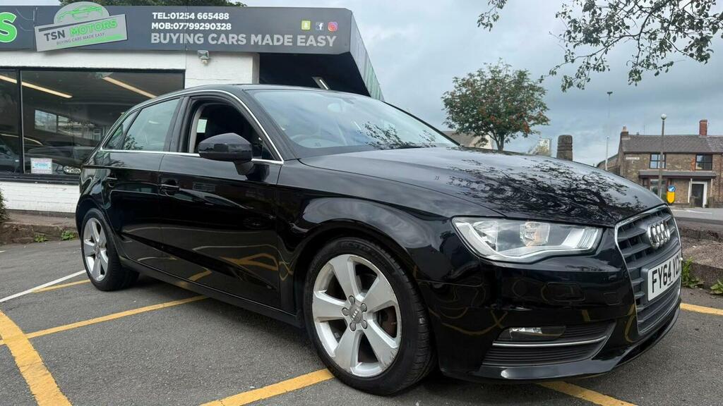 Audi A3 2.0 Tdi Sport Sportback Euro 6 Ss Black #4