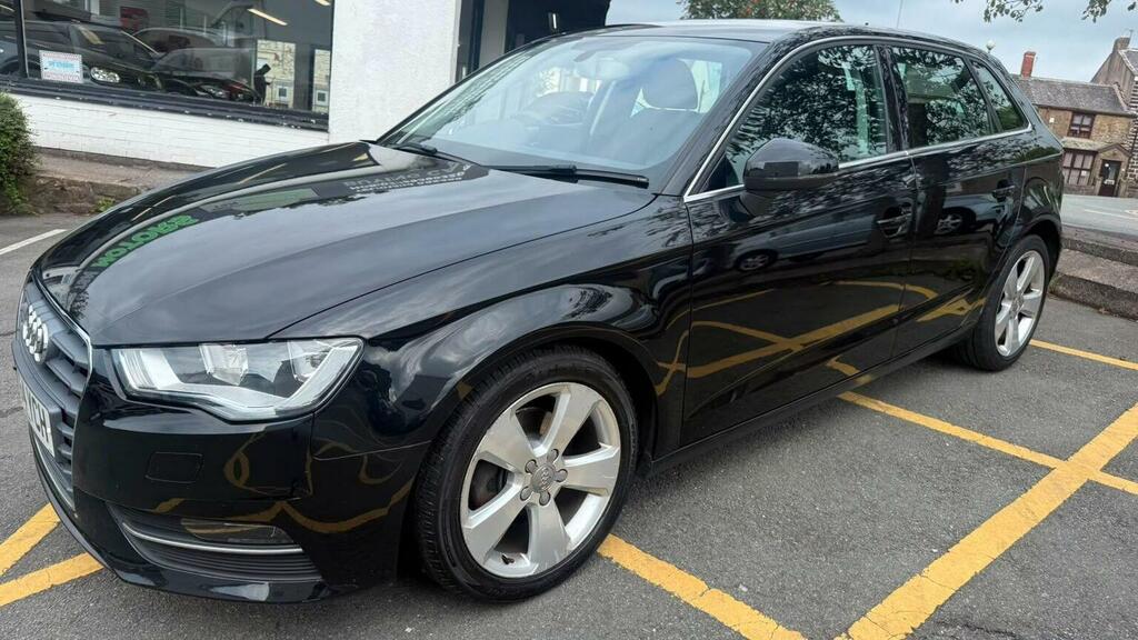 Audi A3 2.0 Tdi Sport Sportback Euro 6 Ss Black #3