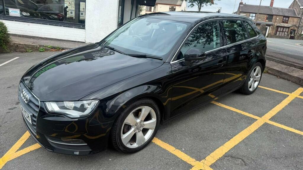 Audi A3 2.0 Tdi Sport Sportback Euro 6 Ss Black #6