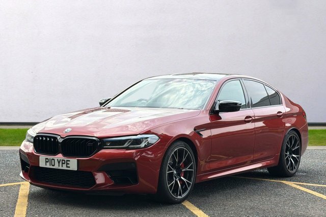 BMW M5 V8 Competition Saloon P10YPE Red #3