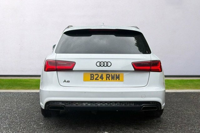 Audi A6 Avant Tdi Ultra Black Edition White #6