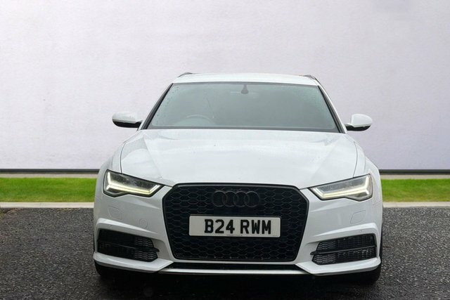 Audi A6 Avant Tdi Ultra Black Edition White #2