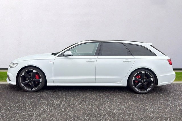 Audi A6 Avant Tdi Ultra Black Edition White #4
