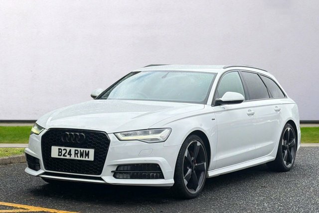 Audi A6 Avant Tdi Ultra Black Edition White #3