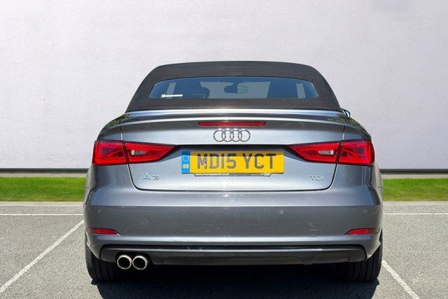Audi A3 Cabriolet Tdi Sport Convertible Grey #6