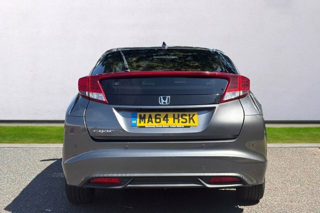 Honda Civic I-dtec Se Plus Hatchback Grey #6