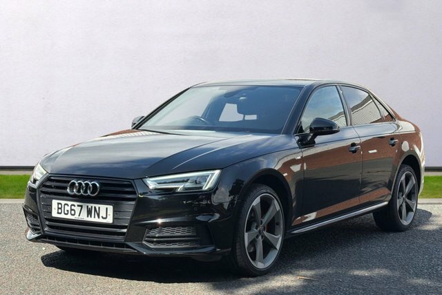 Audi A4 Tfsi Black Edition Saloon Black #4