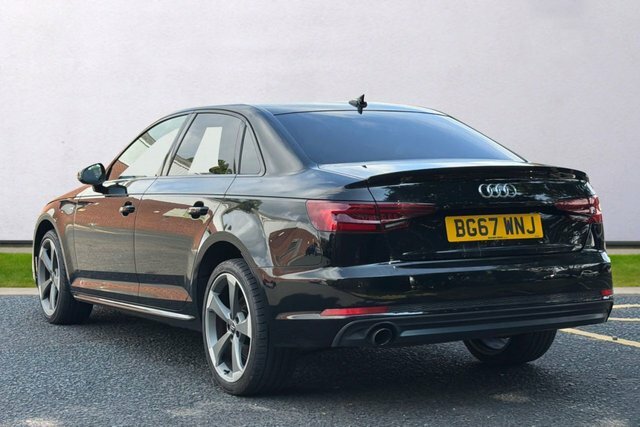 Audi A4 Tfsi Black Edition Saloon Black #3