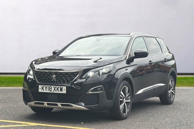 Peugeot 5008 Bluehdi Gt Line Suv Black #3