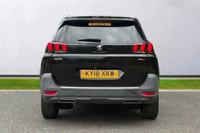 Peugeot 5008 Bluehdi Gt Line Suv Black #6