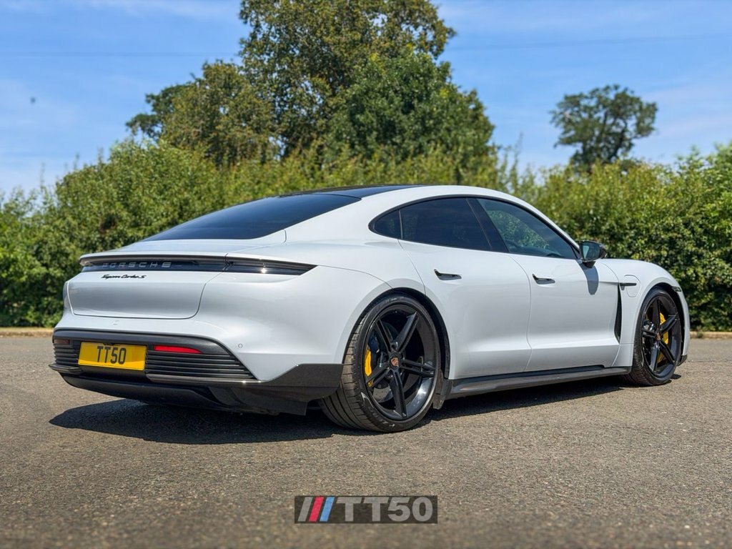 Porsche Taycan Saloon Grey #2