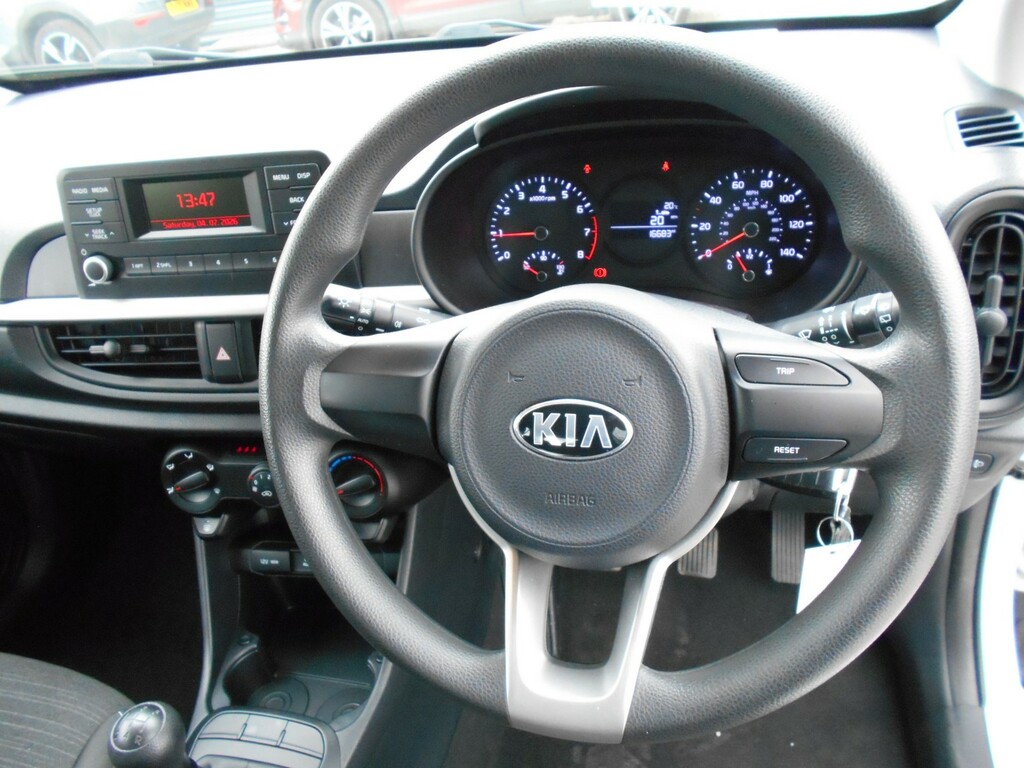 Kia Picanto 1.0 1 Kia Serices X 7 White #5