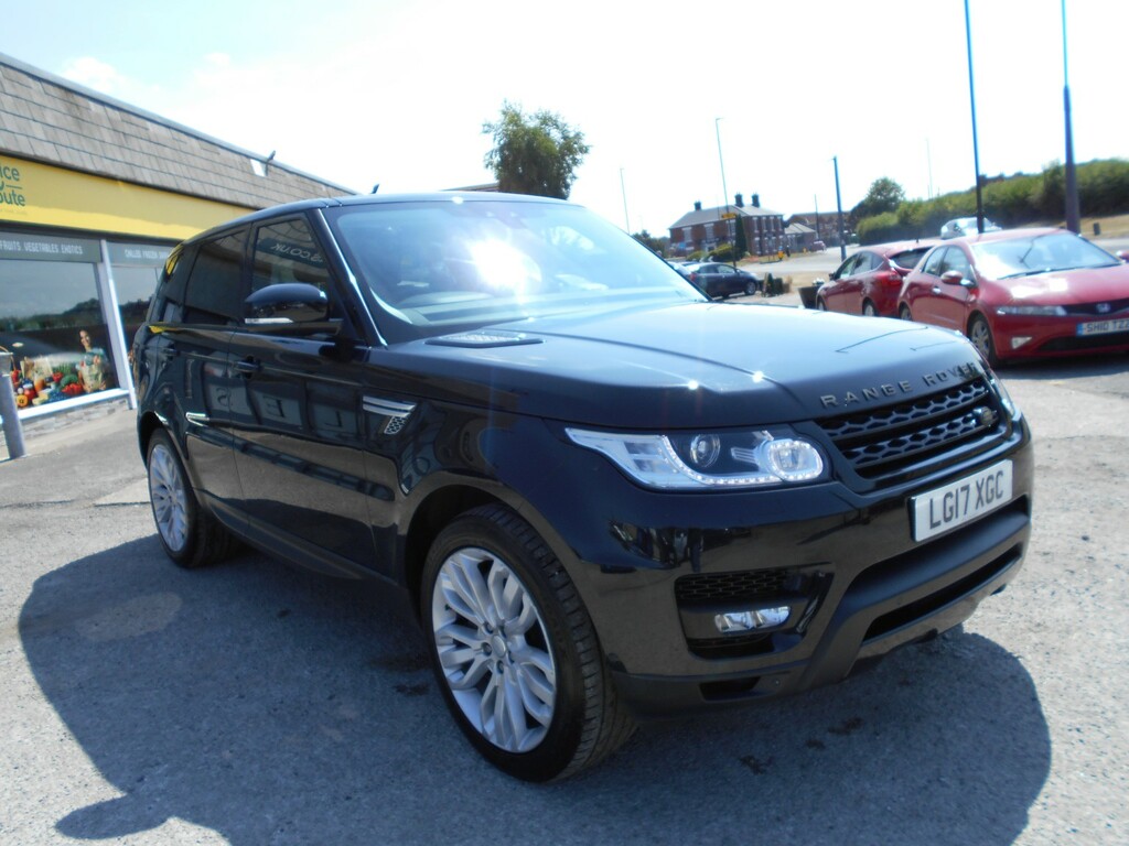 Land Rover Range Rover Sport Suv 3.0 Sd V6 Hse 7 Seats 201717 LG17XGC Black #2
