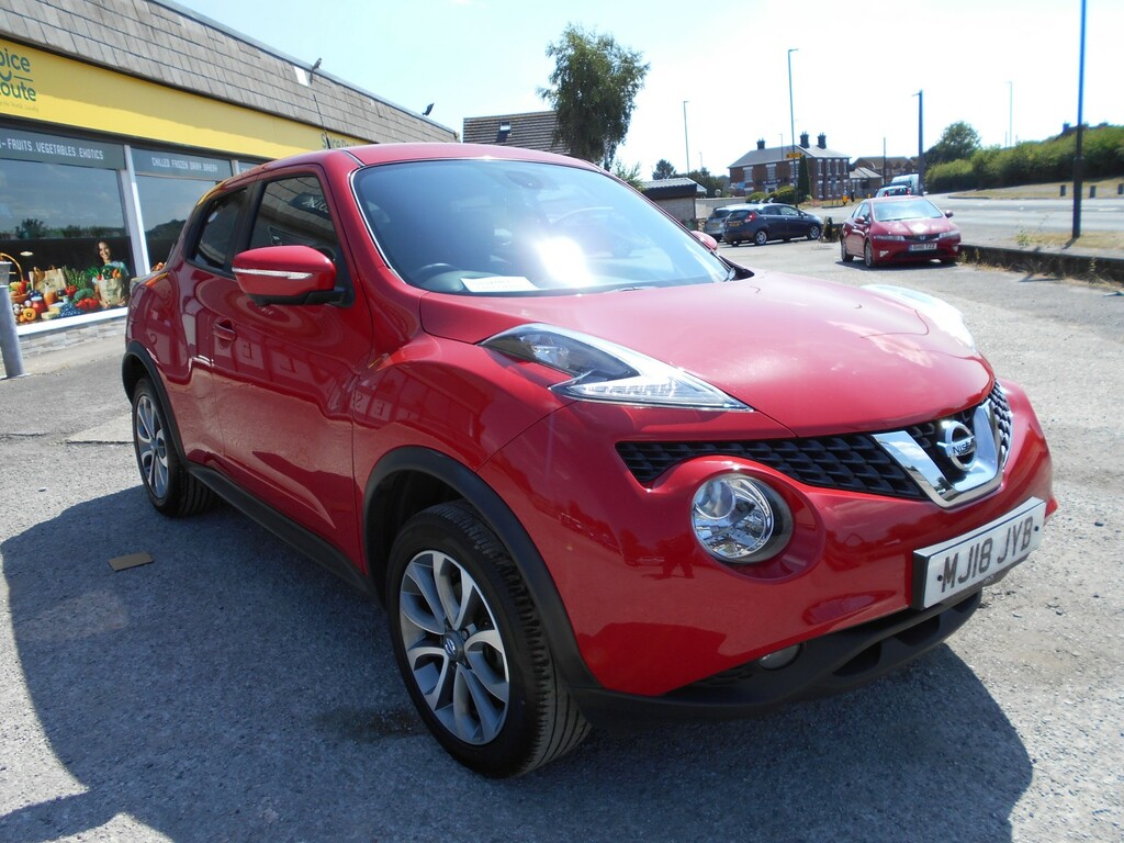 Nissan Juke Suv 1.5 Dci Tekna 6 Services 201818 MJ18JYB Red #2