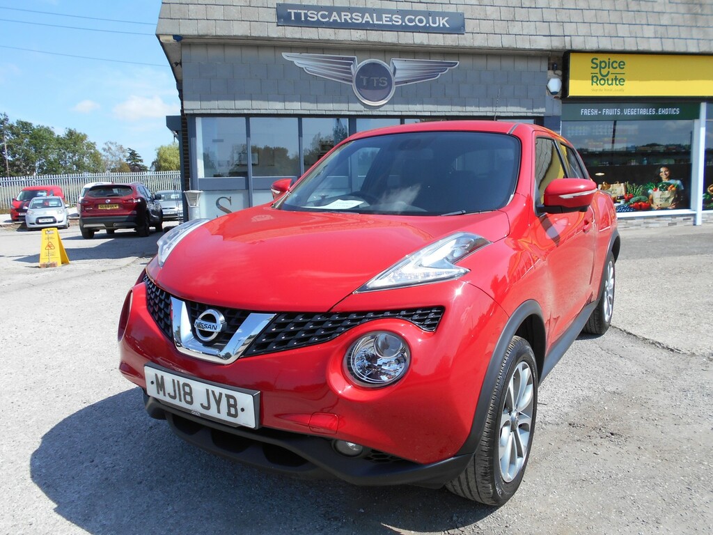 Nissan Juke Suv 1.5 Dci Tekna 6 Services 201818 Red