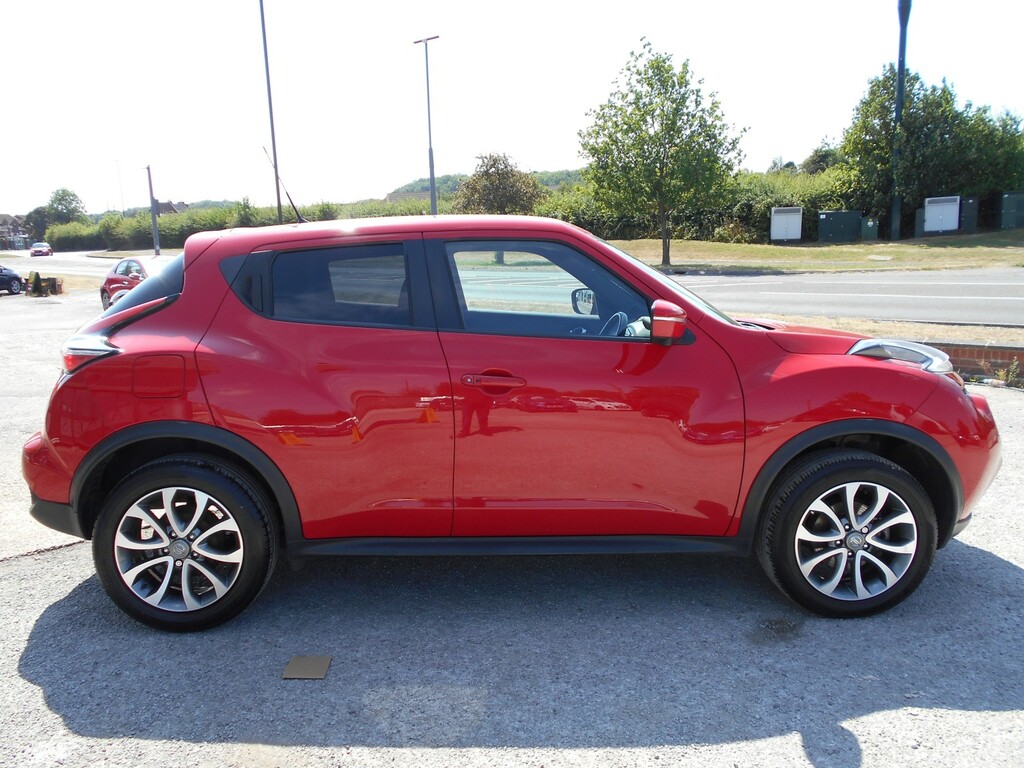 Nissan Juke Suv 1.5 Dci Tekna 6 Services 201818 MJ18JYB Red #4