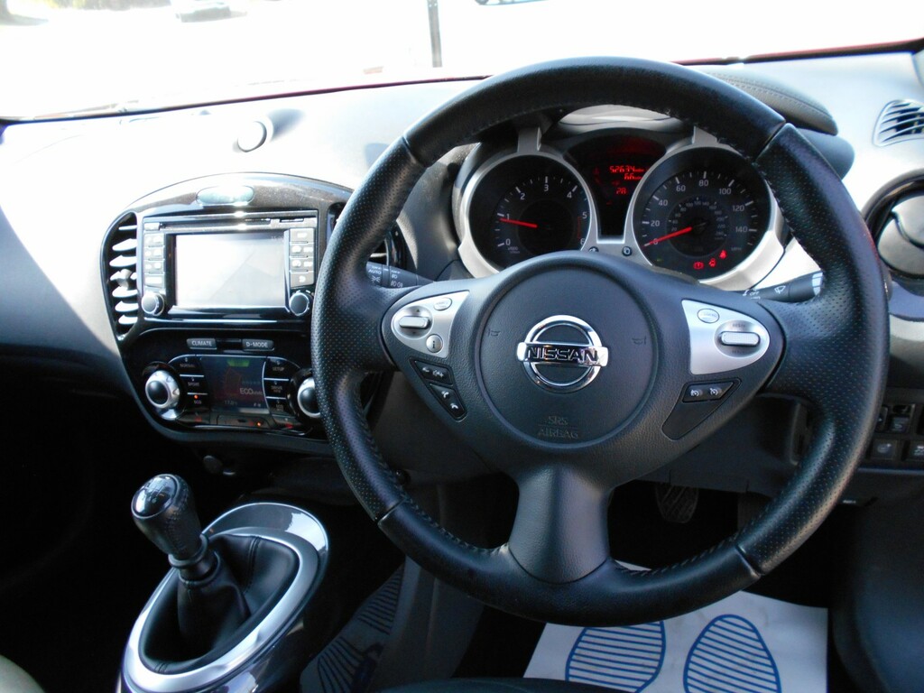 Nissan Juke Suv 1.5 Dci Tekna 6 Services 201818 MJ18JYB Red #5