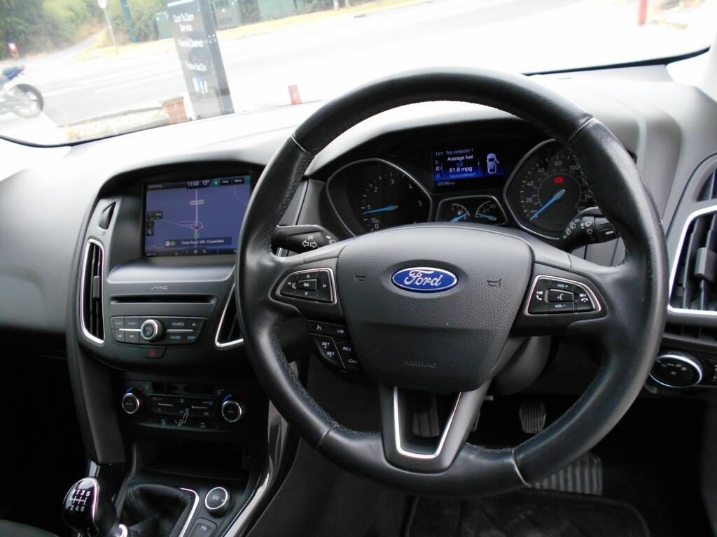 Ford Focus Hatchback 1.5 Tdci Titanium X 20 Tax 201616 AK16CWT Black #5