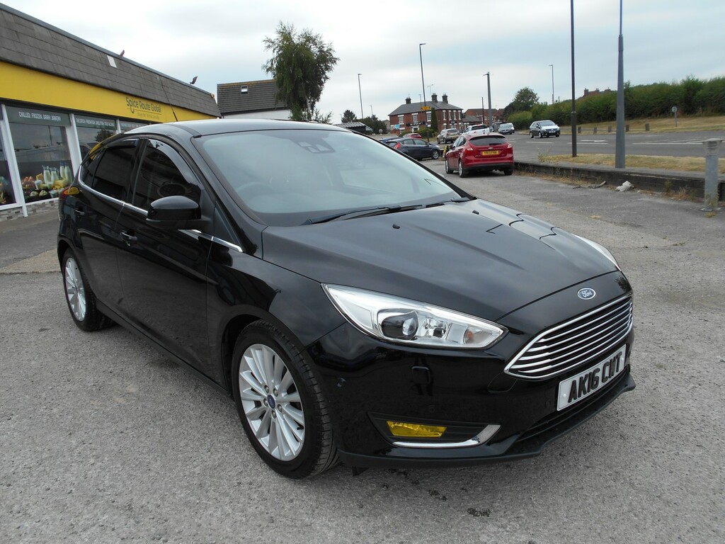 Ford Focus Hatchback 1.5 Tdci Titanium X 20 Tax 201616 AK16CWT Black #2