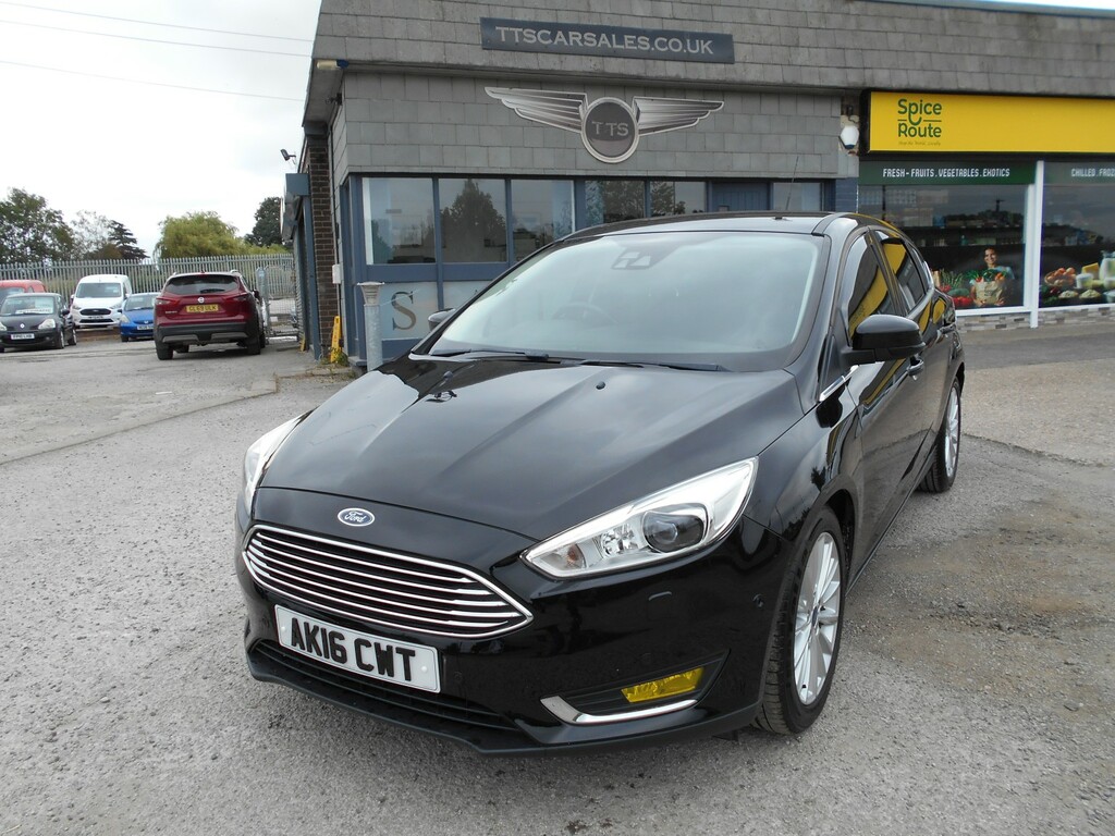 Ford Focus Hatchback 1.5 Tdci Titanium X 20 Tax 201616 Black