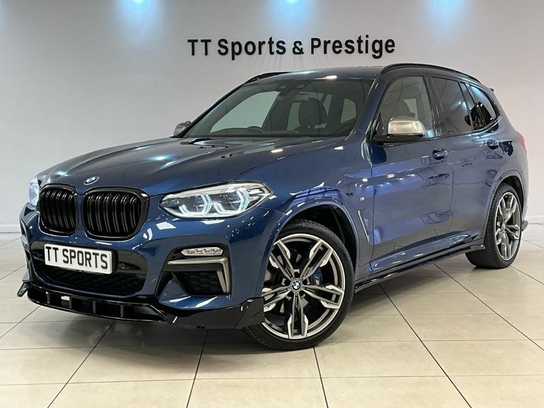 BMW X3 Xdrive M40d Step 6000 Optional Extras, 2 Blue