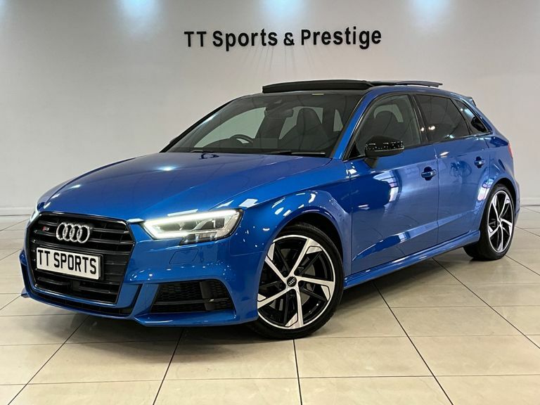 Audi A3 S3 Tfsi 300 Quattro Black Edition S Tronic, 18 Blue