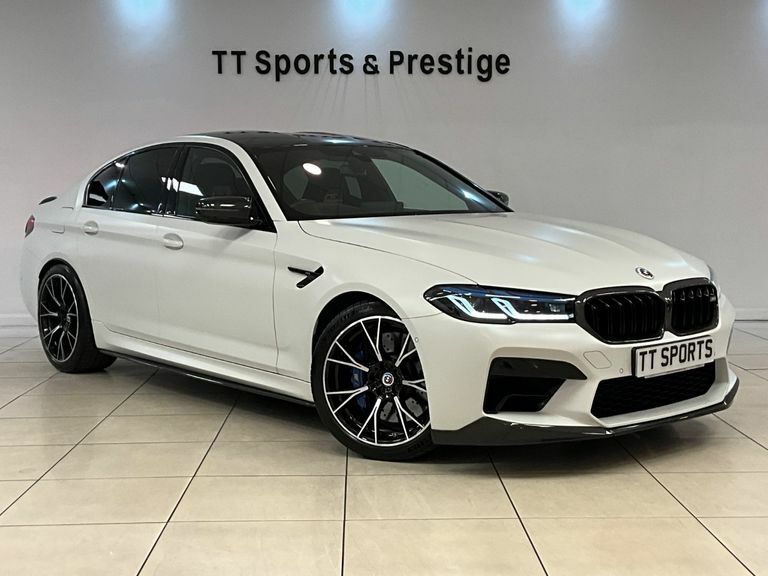 BMW M5 M5 Competition Dct, 20 Alloys, Custom Exhaust White #3