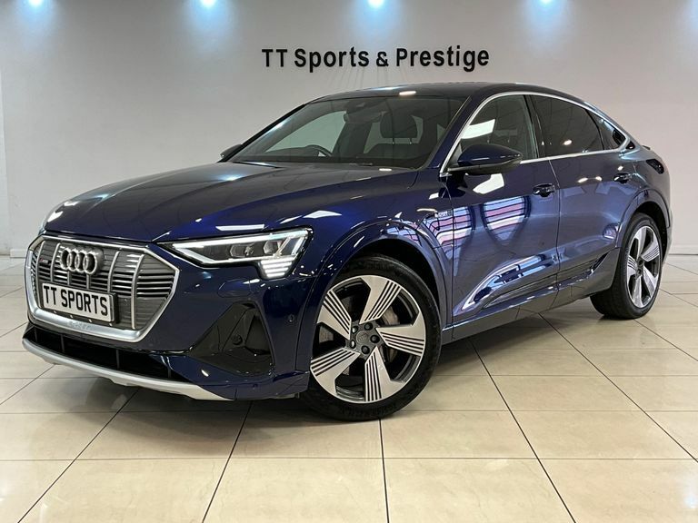 Audi E-tron 300Kw 55 Quattro 95Kwh S Line 21 Alloys Blue