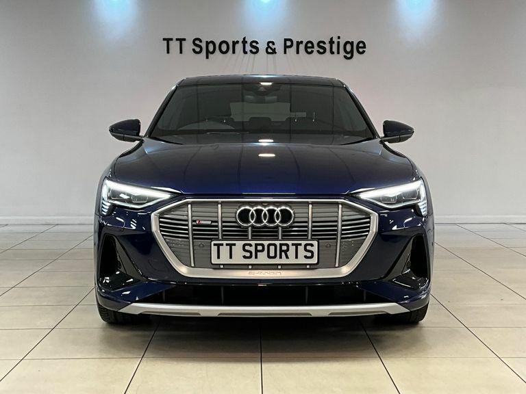 Audi E-tron 300Kw 55 Quattro 95Kwh S Line 21 Alloys LO70KHD Blue #2