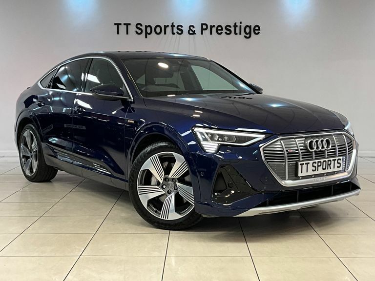 Audi E-tron 300Kw 55 Quattro 95Kwh S Line 21 Alloys LO70KHD Blue #3