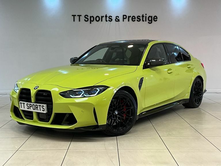 BMW M3 M3 Xdrive Competition M Step 10,000 Wor Yellow