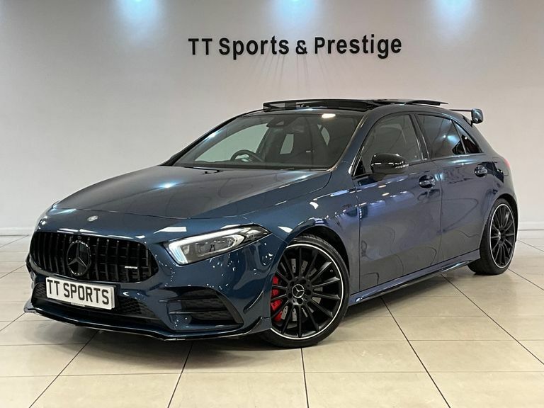 Mercedes-Benz A Class A35 4Matic Premium Plus 19 Amg Alloys, Blue